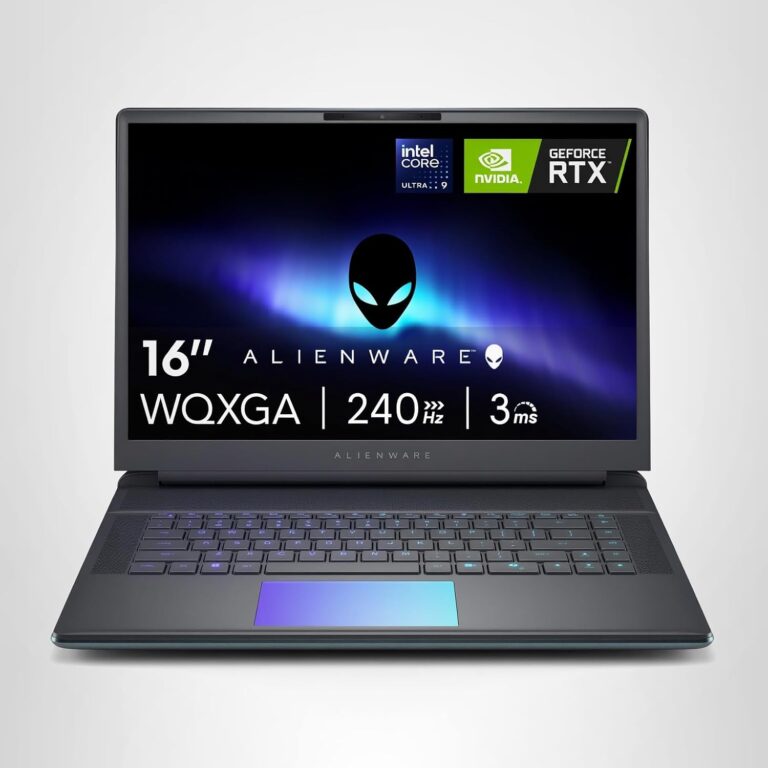Alienware 16 Area-51 Gaming Laptop AA16250-16″ WQXGA 240Hz Display, Intel Core Ultra 9-275HX, 32GB DDR5 RAM